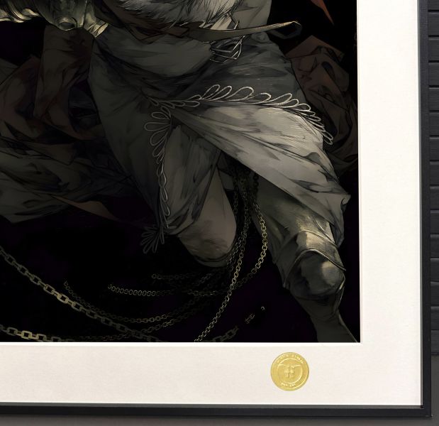 H2工作室《女武神》艾爾登法環瑪蓮妮亞米凱拉的鋒刃裝飾畫 