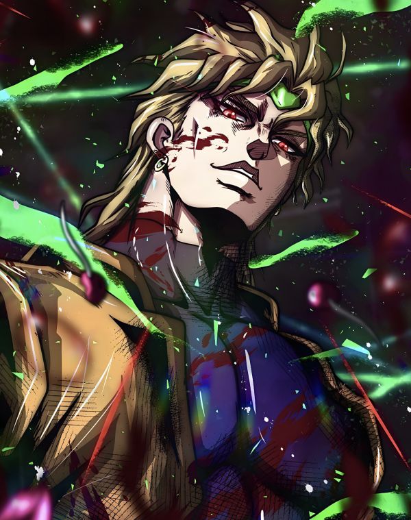 H2工作室《迪奧布蘭度》JOJO的奇妙冒險星塵鬥士裝飾畫 