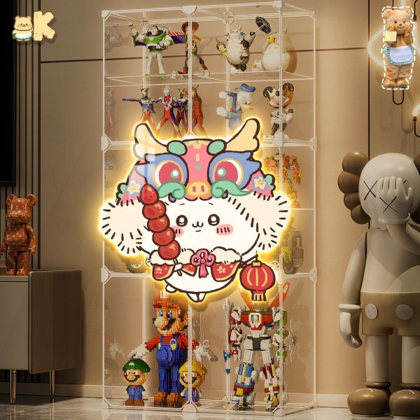 阿喵畫社 舞獅吉伊烏薩奇燈帶畫 