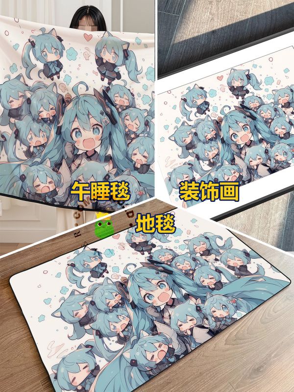 皇呱《Q萌初音未來》初音Miku裝飾畫 