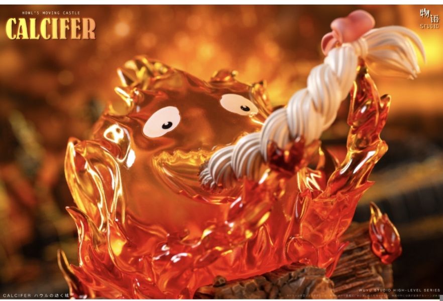 物語工作室 宮崎駿桌面系列08 卡西法吃頭髮 