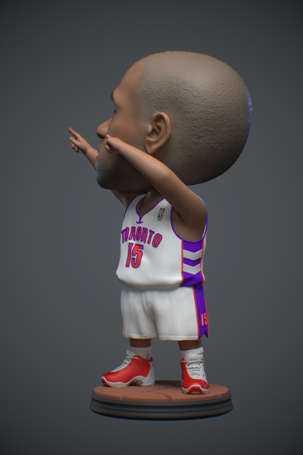 【補款】M3工作室 Q版文斯卡特 NBA雕像 