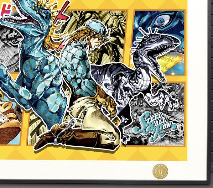 H2工作室《迪亞哥布蘭度》飆馬野郎JOJO的奇妙冒險裝飾畫 
