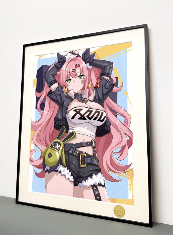 H2工作室 《妮可德瑪拉》絕區零Nicole裝飾畫 