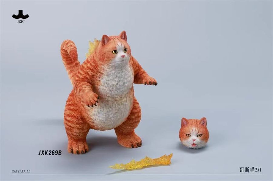 正版授權 JXK 哥斯喵3.0 靜態動物模型擺件 