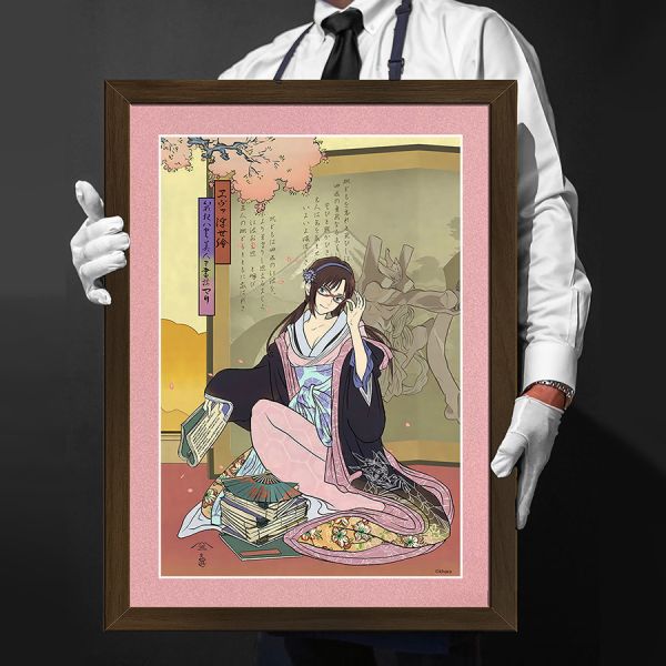 千鳥社《真希波 浮世繪》EVA新世紀福音戰士午睡毯地毯裝飾畫 