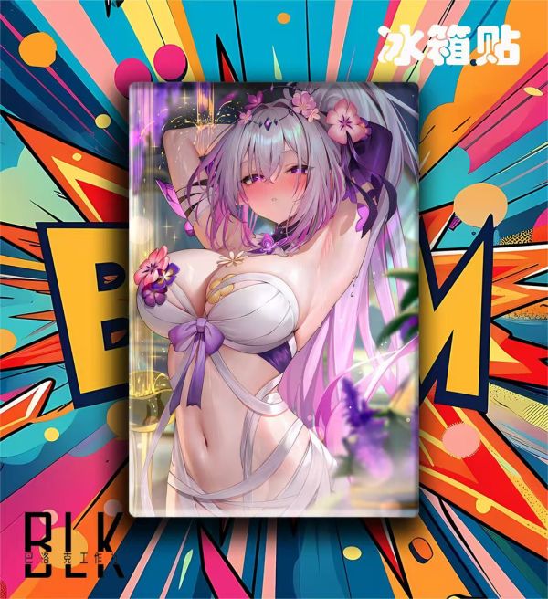 巴洛克 遐蝶崩壞星穹鐵道死蔭的侍女冥河的女兒二次元藝術裝飾畫/亞克力冰箱貼 