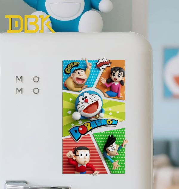 DBK Studios 哆啦A夢冰箱貼組合（可擺可貼） 