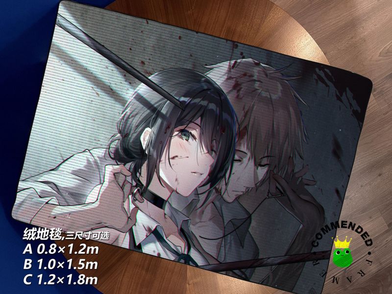 皇呱《跟我一起逃跑吧》電鋸人蕾塞電次裝飾畫 