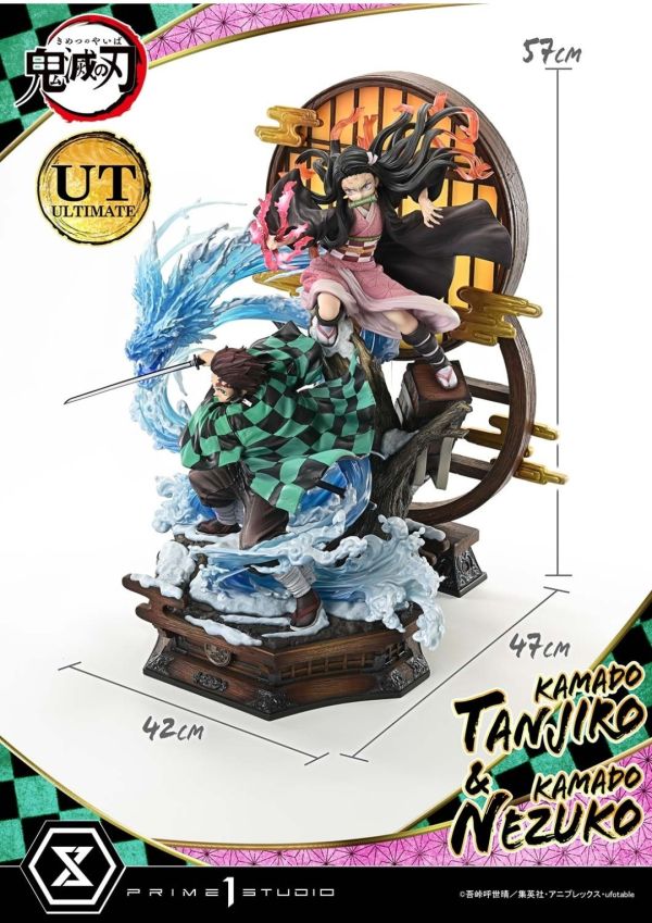 正版授權 Prime 1 Statue 1/6 鬼滅之刃 竈門炭治郎&竈門禰豆子 
