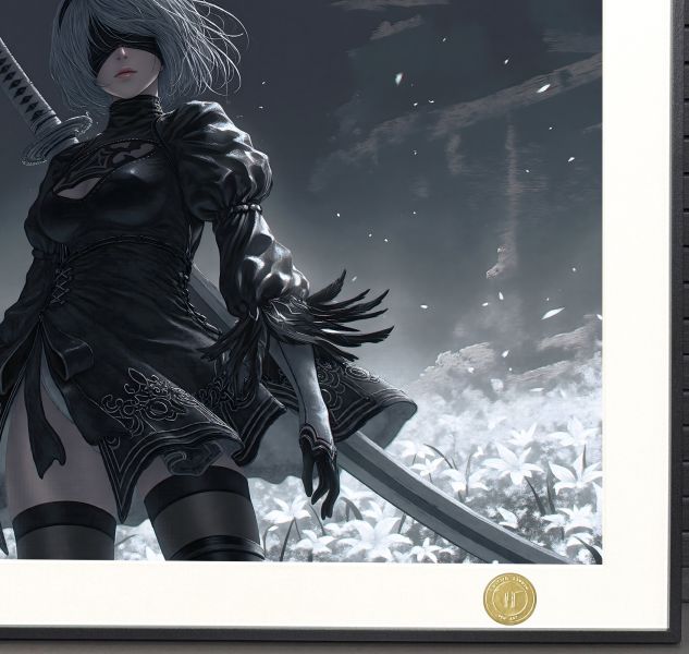 H2工作室 《尤爾哈2B》尼爾機械紀元裝飾畫 