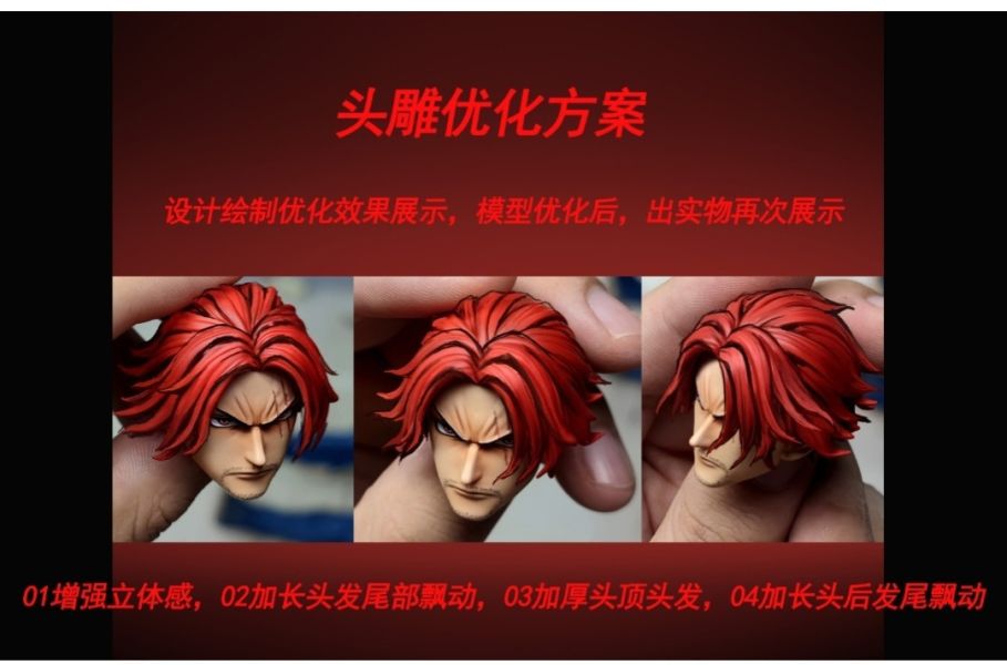 SUPER HERO超英×肆皇殿STUDIO 海上皇帝-五雕像第一彈 斷臂大叔 