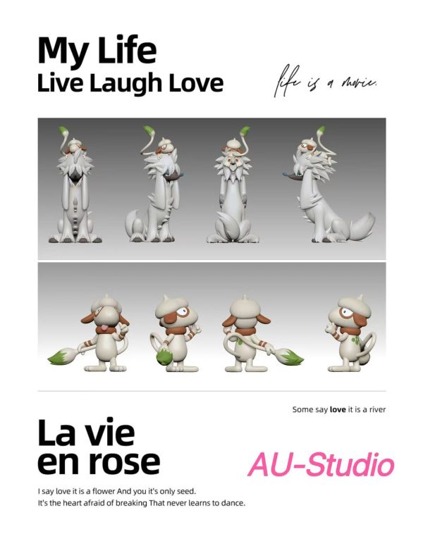 AU Studio 狗子圖鑑系列 麵包狗+黑魯加（三隻一組） 