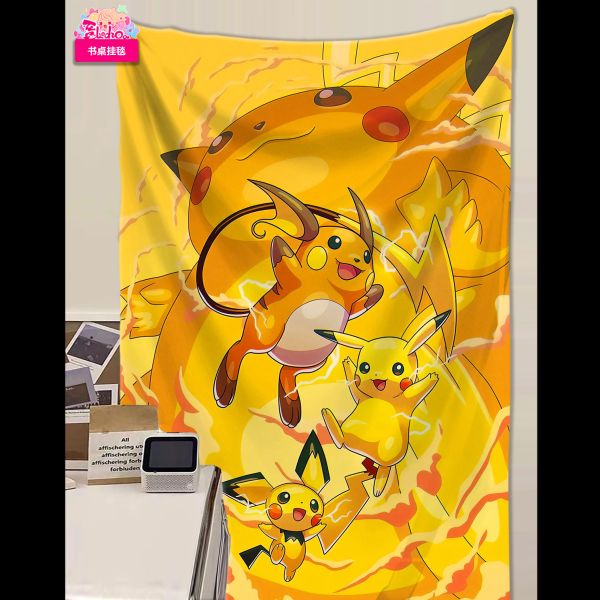 阿喵畫社 寶可夢三家進化組三聯組合 裝飾畫 