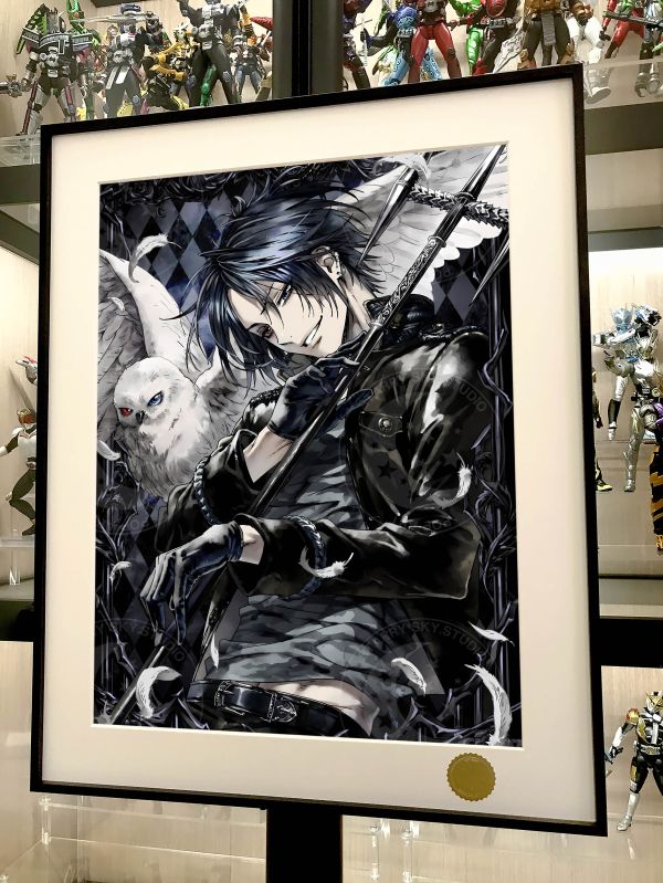 星空《六道骸》家庭教師HITMAN REBORN澤田綱吉彭格列家族裝飾畫 