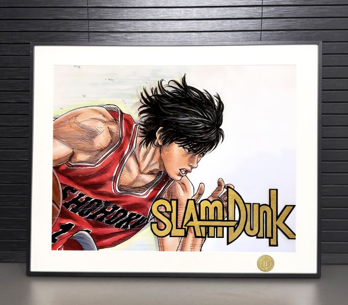 H2工作室 《流川楓》灌籃高手湘北隊櫻木三井裝飾畫 
