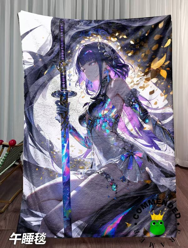 皇呱 《雷電將軍》原神稻妻永恆的守護者裝飾畫 
