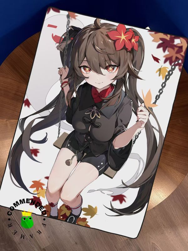 皇呱 《往生堂堂主》原神胡桃璃月同人周邊裝飾畫 