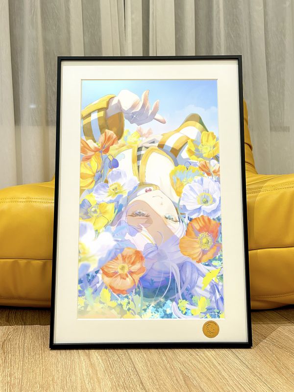 星空《花叢芙莉蓮》Frieren菲倫辛美爾Fern裝飾畫 