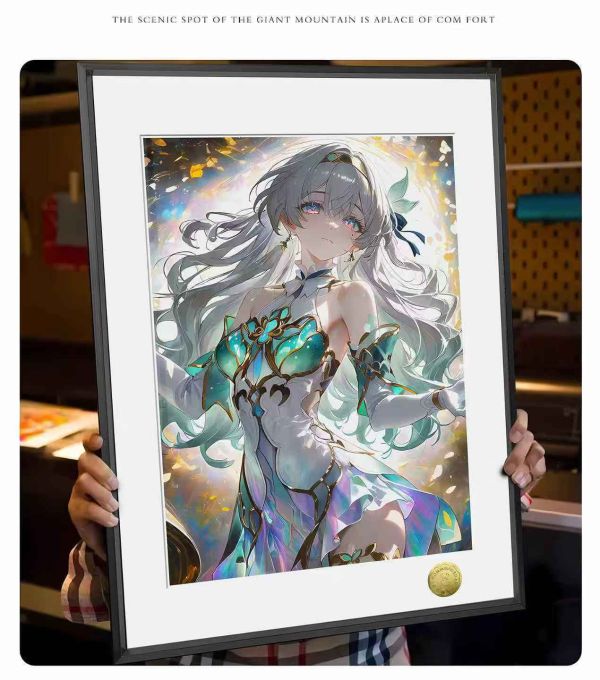 皇呱 《覺醒流螢》崩壞星穹鐵道流螢螢火蟲飛蠅撲火向死而生格拉默的餘燼周邊裝飾畫 