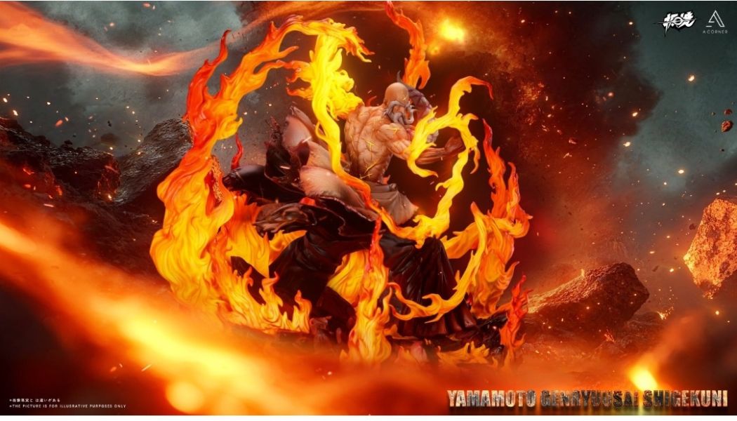 極境&AC STUDIO 收藏級雕像系列-火拳雙骨老頭 