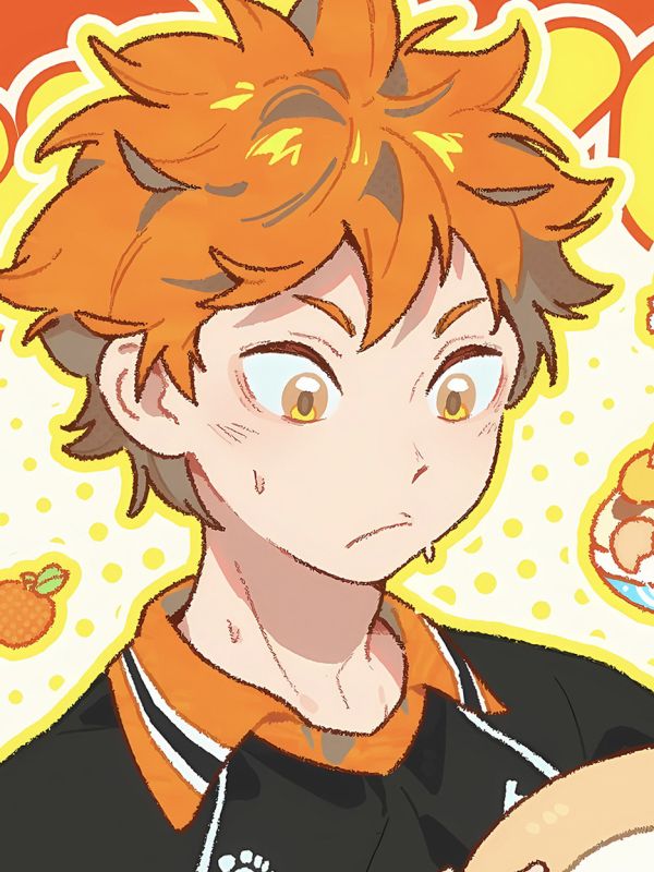 星空《排球寶可夢》排球少年日向翔陽小太陽木木梟裝飾畫 