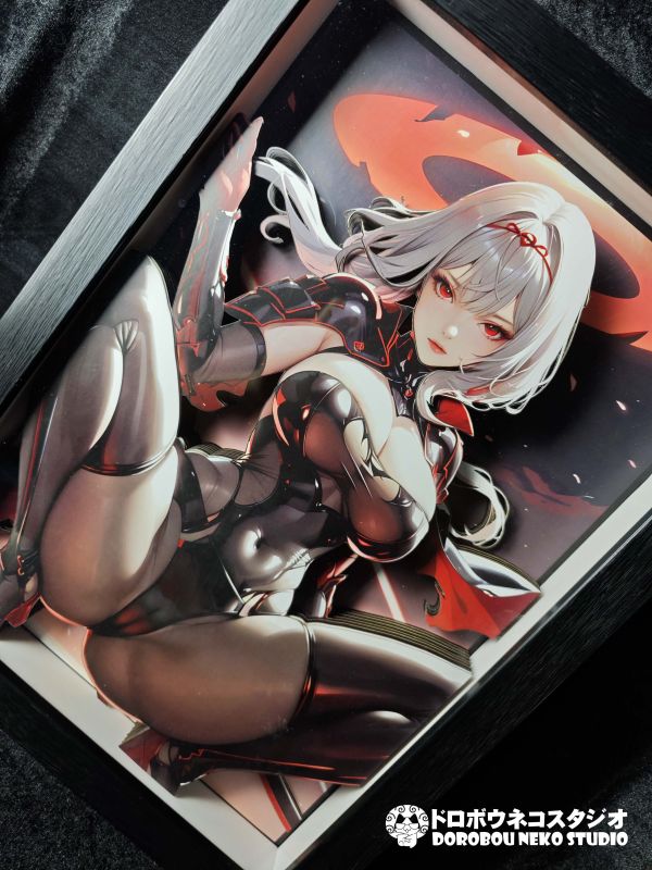 泥棒貓工作室 DSMG-103 NIKKE 紅蓮 立體裝飾畫 