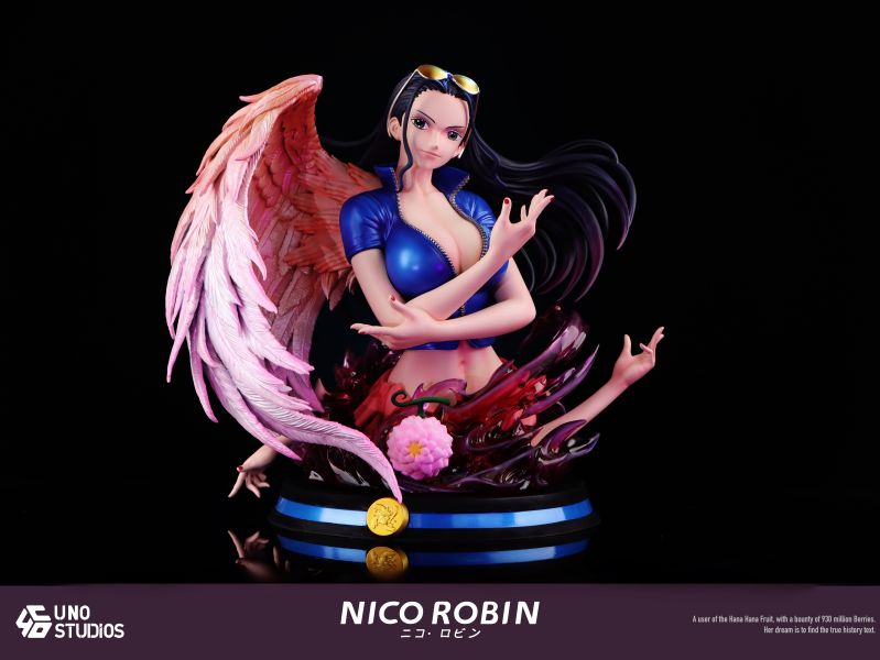 UNO工作室 海賊王 1/4 Nico羅賓桌擺件胸像 