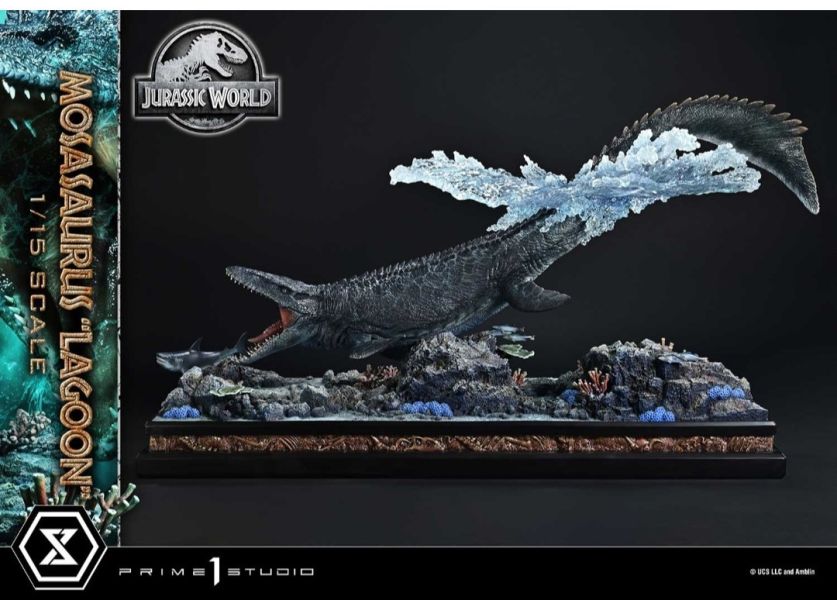正版授權 Prime 1 Statue 1/15 侏羅紀世界 滄龍 瀉湖 