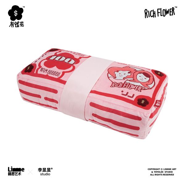 有錢花卡什靠枕 RICH FLOWER CASH CUSHION 