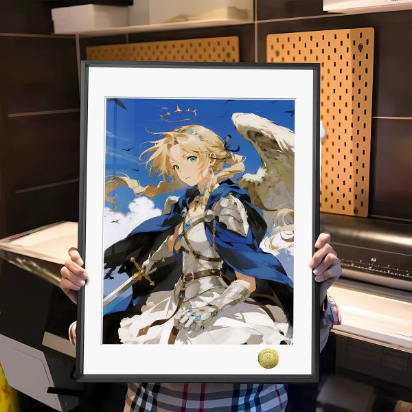 皇呱《吾王美如畫》Fate聖盃之戰Saber阿爾託莉雅裝飾畫 
