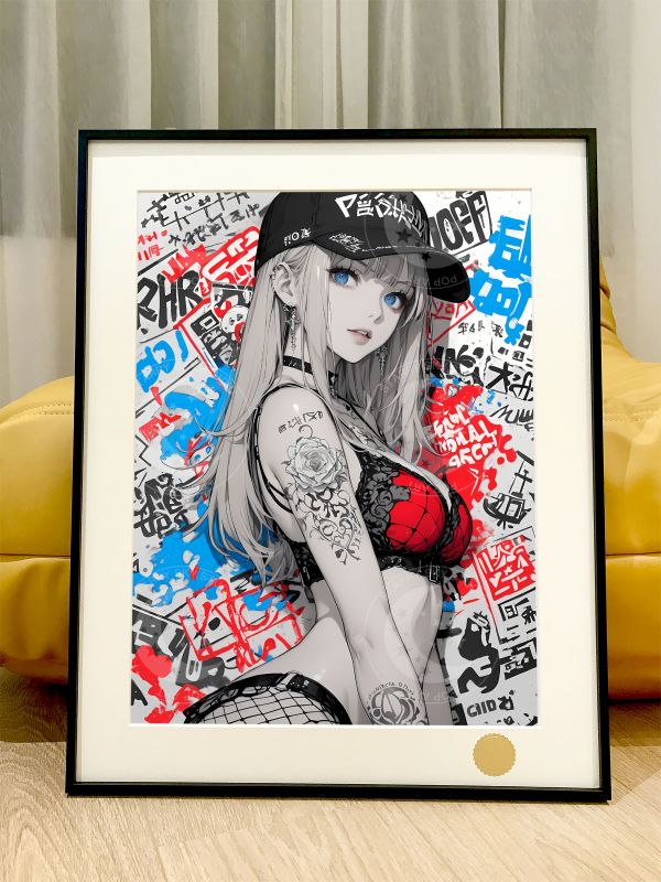 星空 《潮流喜多川》海夢更衣人偶墜入愛河瑪琳裝飾畫 