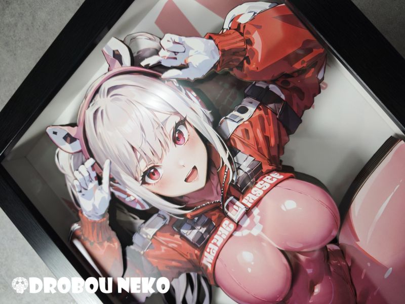 泥棒貓工作室 DSMG-055-勝利女神 NIKKE 愛麗絲 立體裝飾畫 