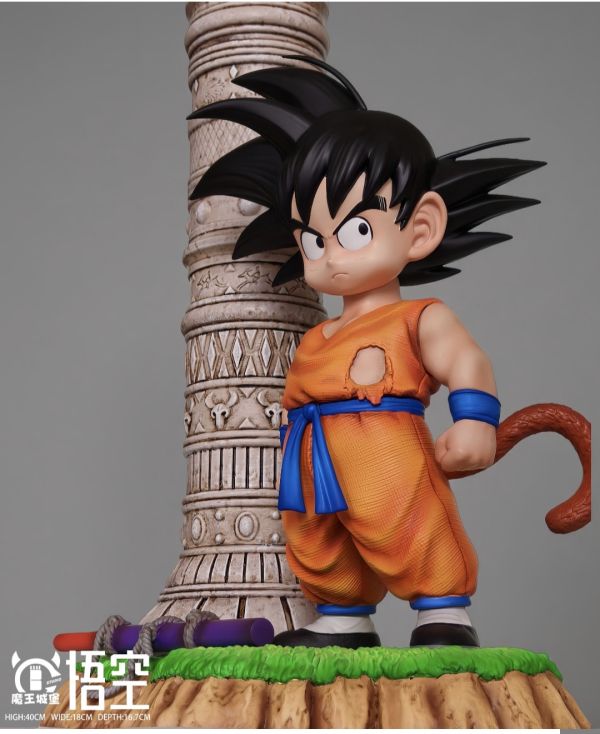 魔王城堡 龍珠 小悟空 模型GK雕像 
