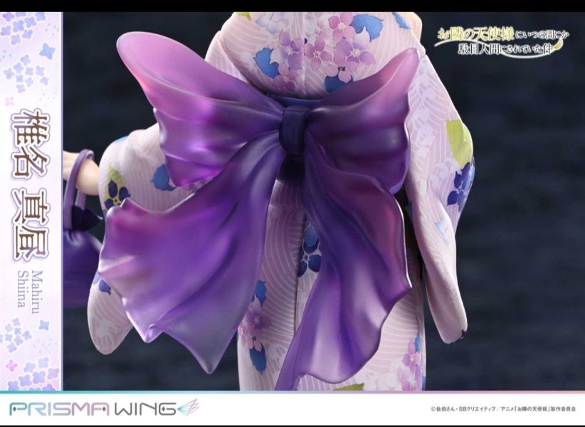 正版授權 Prisma Wing 1/7 關於我在無意間被隔壁的天使變成廢柴這件事 椎名真晝 