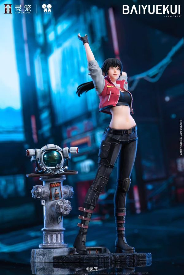 正版授權 PPDFX 《靈籠》白月魁-機車服Ver. 