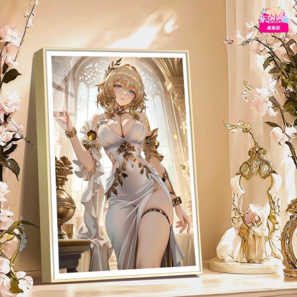 阿喵畫社 阿格萊雅裝飾畫 