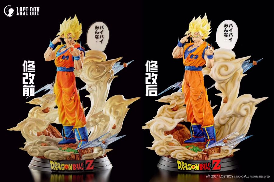 【補款--已二次通知 請盡速補款】LOST BOY 龍珠Z系列第一款-再見悟空 雙版本 