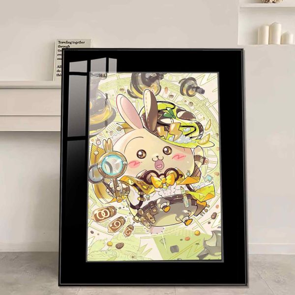 JUZI橘子工作室 烏薩奇紀念海報裝飾畫 