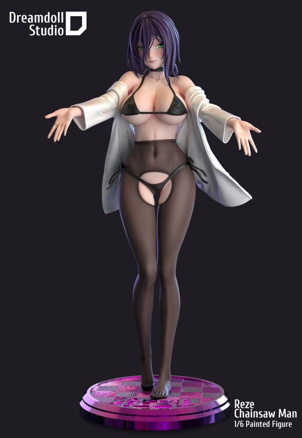 DreamDoll DDS工作室 女雕系列 電鋸人第二彈-蕾賽 