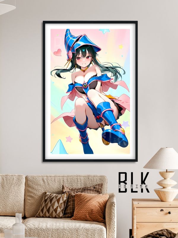 巴洛克《黑魔導約爾》Yor間諜過家家裝飾畫冰箱貼 