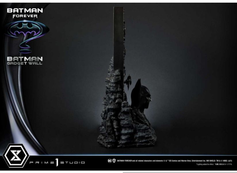 正版授權 Prime 1 Studio 1/3 1995永遠的蝙蝠俠 裝備牆 