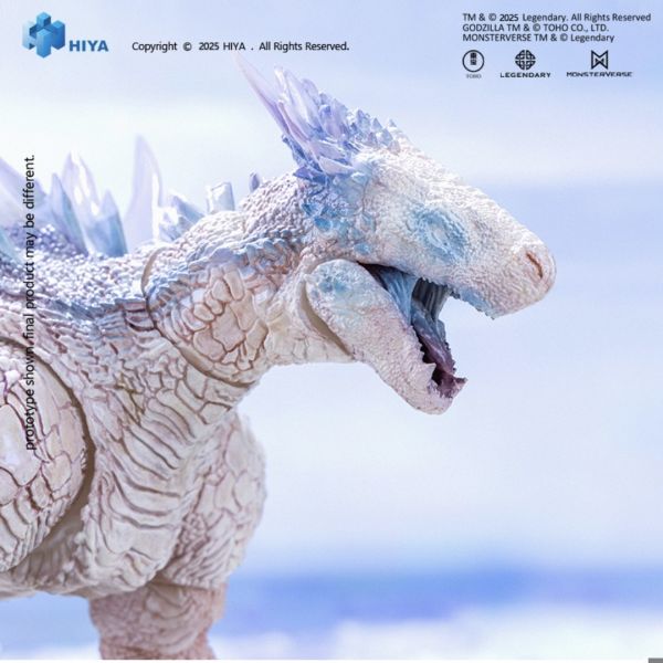 正版授權 HIYA 海雅玩具 17cm 哥斯拉大戰金剛2 帝國崛起 冰凍吐息雪魔 