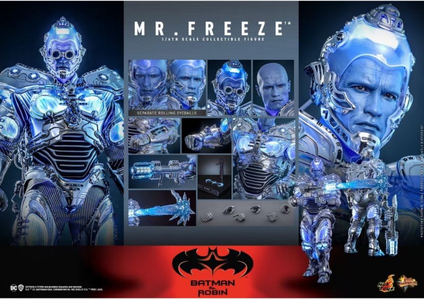 HOTTOYS HT 1/6《蝙蝠俠與羅賓》反派 急凍人 雙版本 