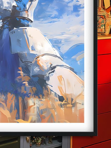 巴洛克《油畫saber》Fate亞瑟王阿爾託莉雅·潘德拉貢裝飾畫 