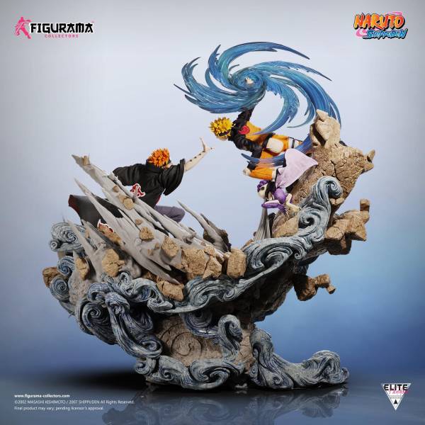 【現貨】Figurama 《火影忍者: 疾風傳》漩渦鳴人VS 佩恩 1/6 雕像 