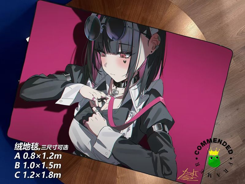 皇呱 《杏山和紗V1》蔚藍檔案值日員周邊裝飾畫 