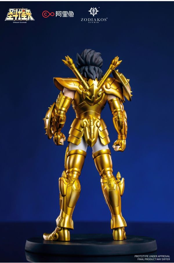 正版授權 Zodiakos鑄刻工作室 《聖鬥士星矢》黃金聖鬥士星耀系列第一彈 十二宮戰士的永恆傳奇 