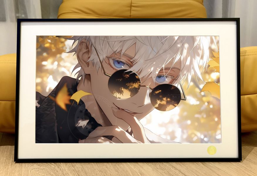 星空《秋日五條悟》咒術回戰Gojo Satoru裝飾畫 