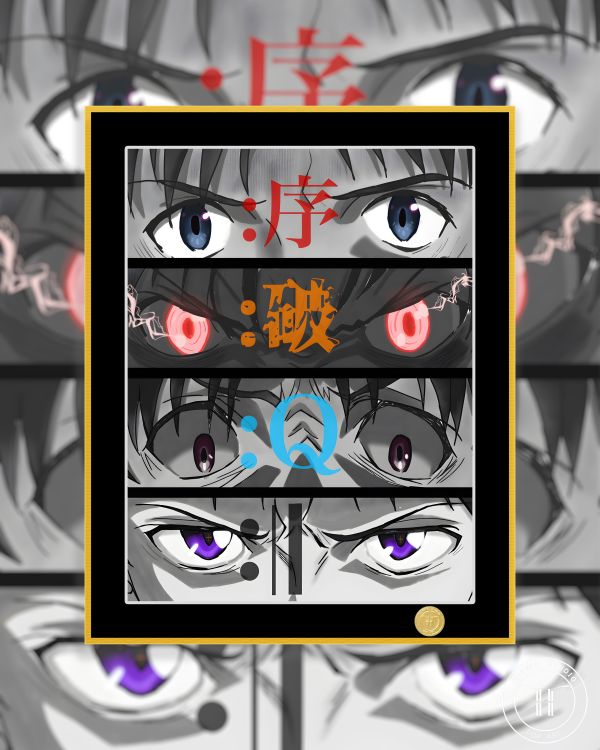 H2工作室《EVA劇場版》新世紀福音戰士裝飾畫 